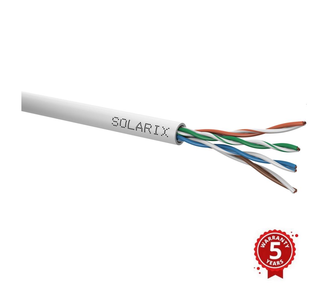 Cablu de instalare Solarix 27655141 CAT5E UTP PVC Eca 305m/cutie